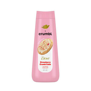 Dove Crumbl Moisturizing Liquid Body Wash Strawberry Crumb Cake, 20oz